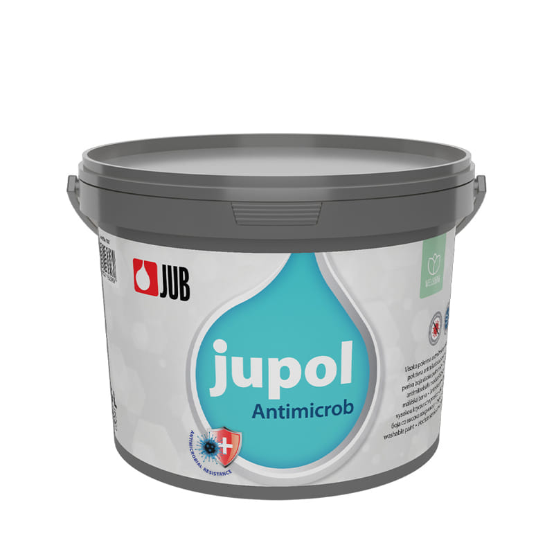 JUPOL Antimicrob Visokopokrivna antimikrobna periva boja 5l