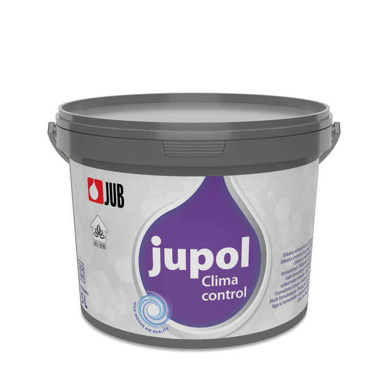 JUPOL Clima control - Silikatna unutrašnja boja koja veže formaldehid 5l