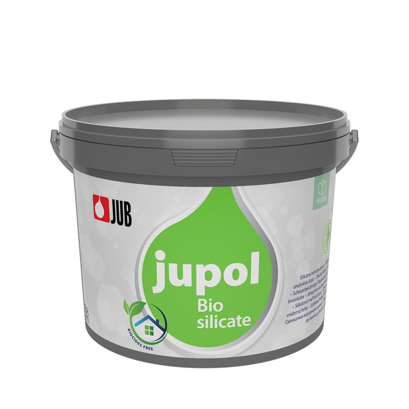 JUPOL Bio silicate Silikatna unutrašnja zidna boja pogodna za osobe sa alergijama 5l