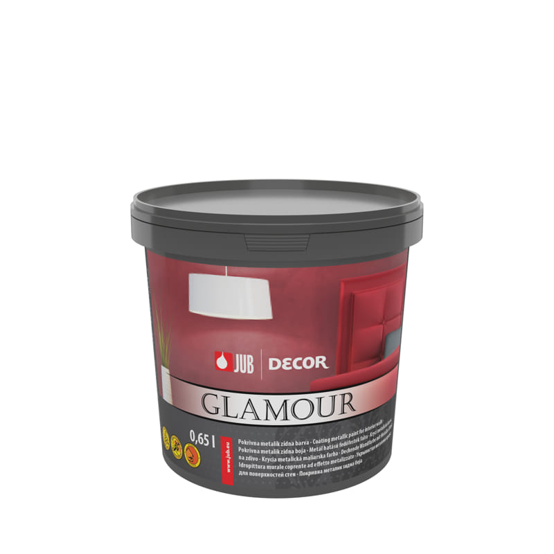 DECOR Glamour metalik boja za zidove, zlatna 1 DECOR Glamour metalik boja za zidove, zlatna