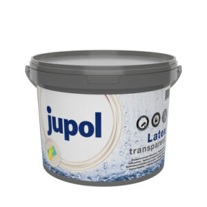JUPOL Latex Transparent je perivi transparentni premaz. Idealan izbor za sve unutrašnje prostore u kojima želimo dodatno zaštititi već prebojene površine ili površine obrađene dekorativnom tehnikom.