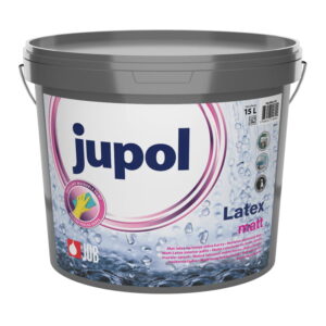 JUPOL Latex Mat je ekološka disperzivna zidna boja. Namenjena je dekorativnoj zaštiti zidova i drugih površina u stambenim i poslovnim zgradama, školama, vrtićima, bolnicama, domovima za starije i drugim objektima u kojima se higijena održava čestim pranjem univerzalnim sredstvima za čišćenje, pa i sa agresivnim dezinfekcijskim sredstvima.