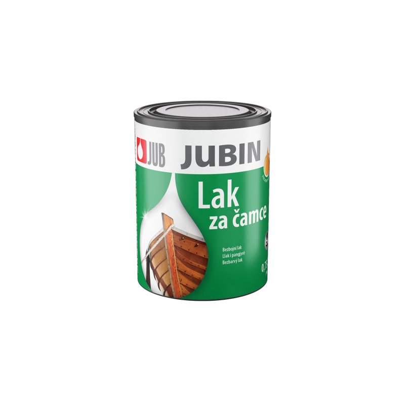 JUBIN Lak za Čamce 1 JUBIN lak za čamce. Metalna limenka 0,75l